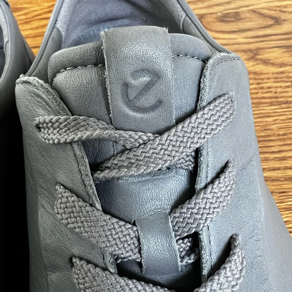 ECCO Soft Monochromatic 2.0 Sneaker Leather Gravity Purple Shoes Casual 40 - Picture 3 of 14